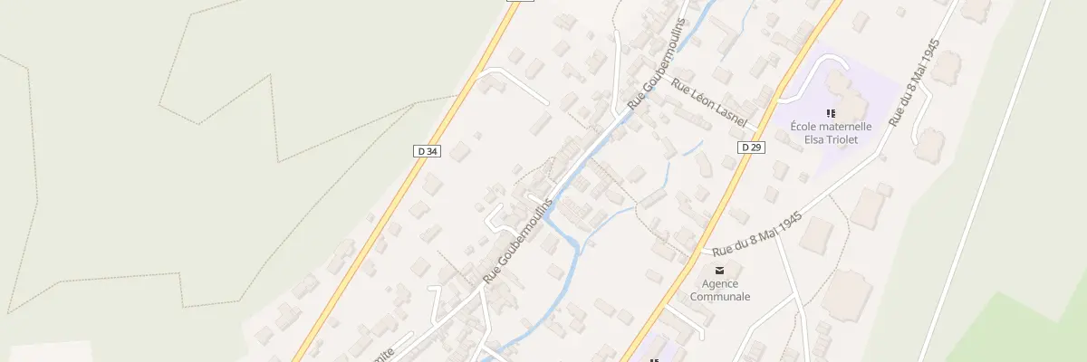 Plan du 47 Rue Goubermoulins à Lillebonne