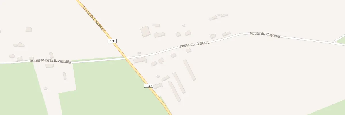 Plan du 132 Rte du Château à Beuzevillette