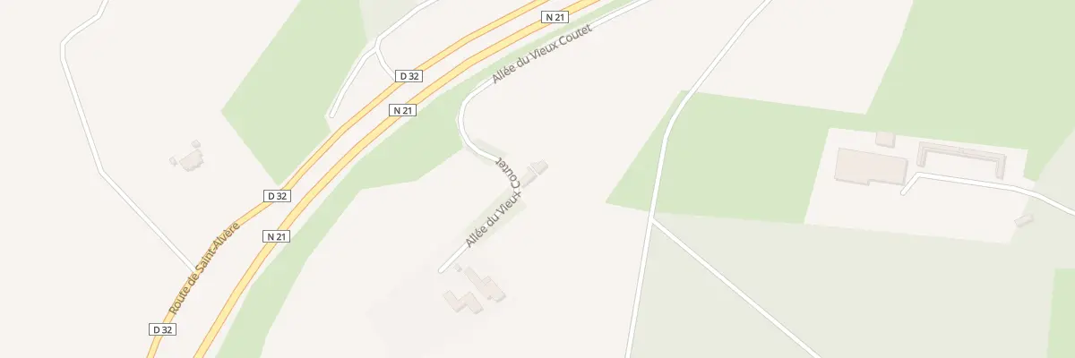 Plan du 17 All du Vieux Coutet à Creysse