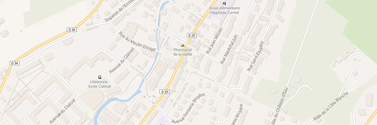 Plan du 8 Rue de la Liberation à Lillebonne