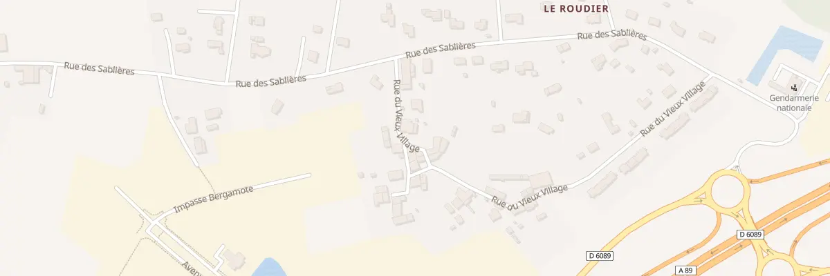 Plan du 3 Rue du Vieux Village à Saint-Astier
