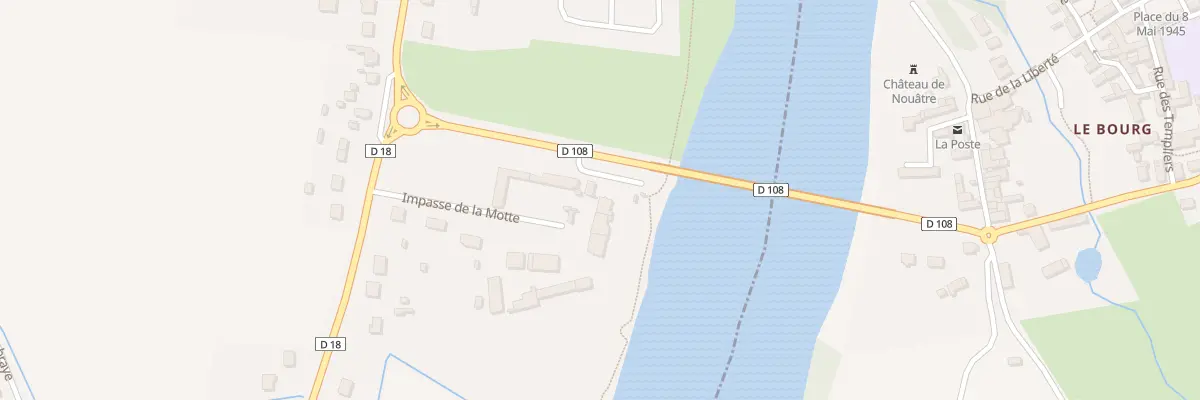 Plan du 8 Rue du Pont à Marcilly-sur-Vienne