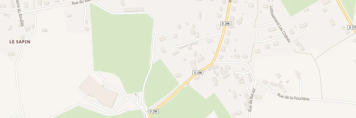 Plan du 10 Rue du Chesnet à Aube
