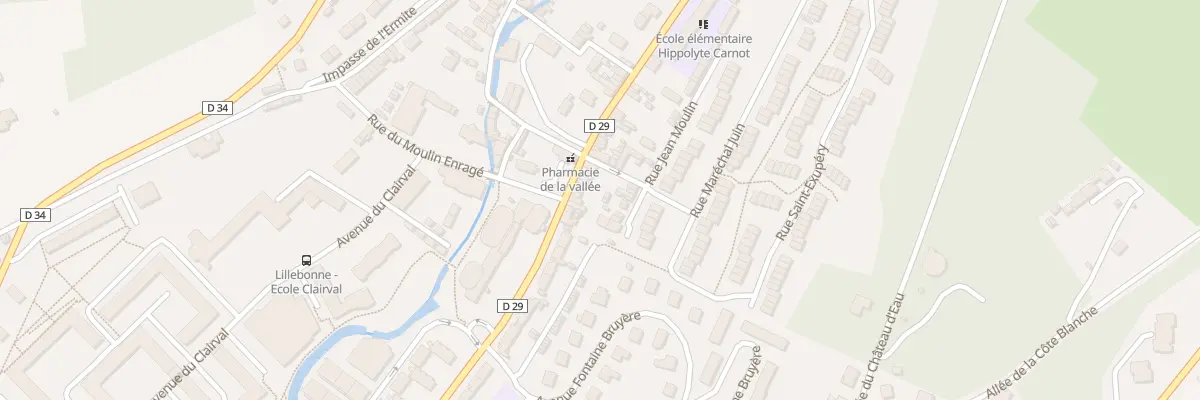 Plan du 14 Rue de la Liberation à Lillebonne