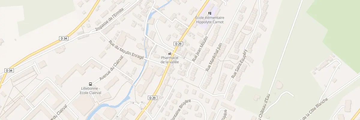 Plan du 22 Rue de la Liberation à Lillebonne