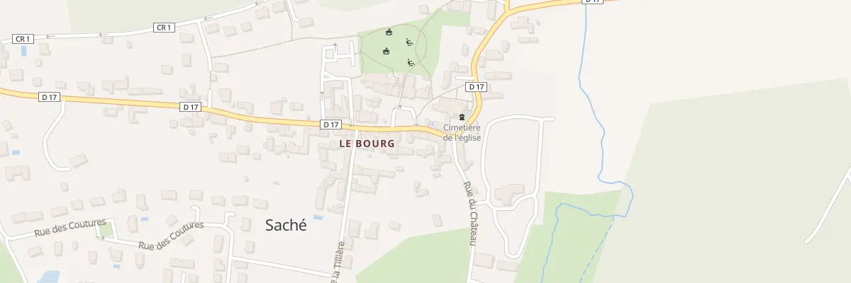 Plan du 12 Rue Principale à Saché