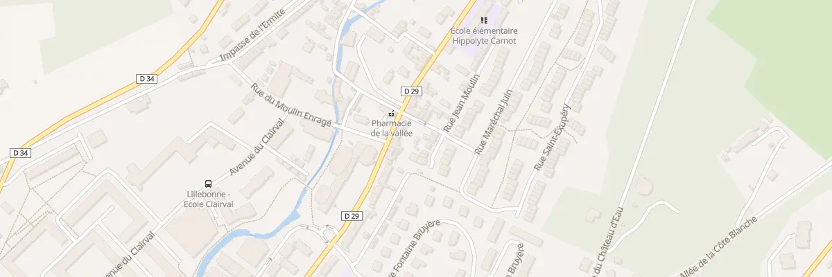 Plan du 16 Rue de la Liberation à Lillebonne