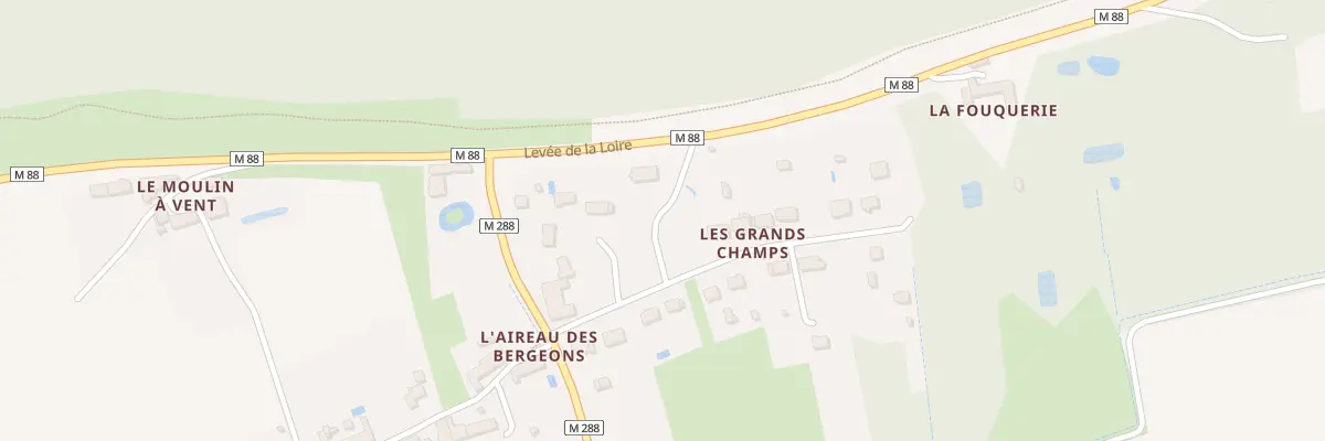 Plan du 11 All des Grands Champs à Berthenay
