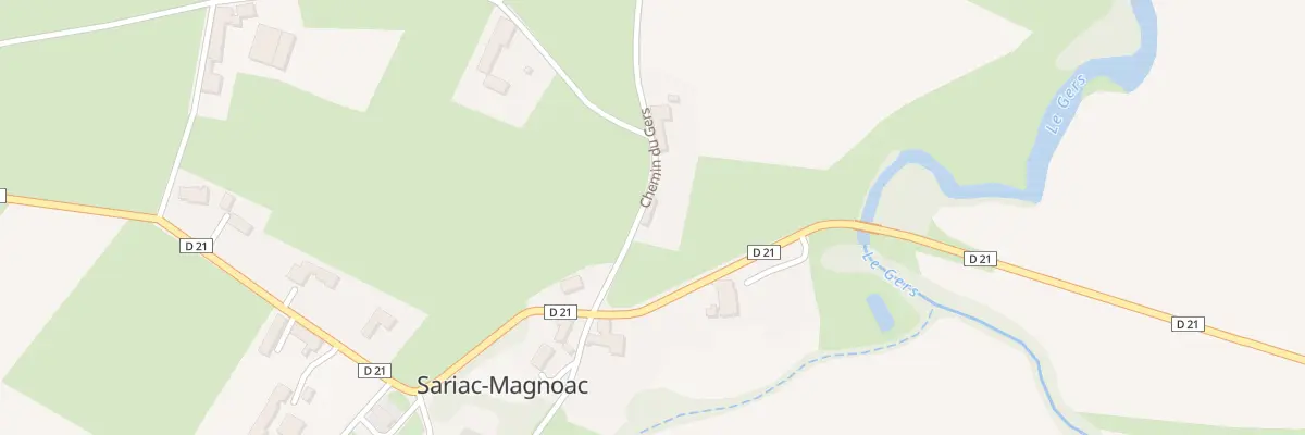Plan du 5026 Du Gers à Sariac-Magnoac