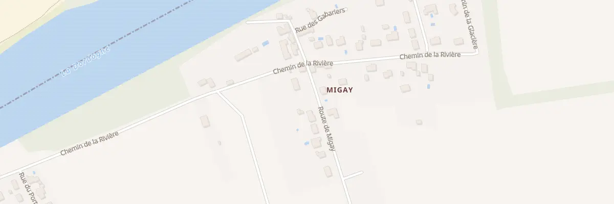 Plan du 299 Rte de Migay à Cours-de-Pile