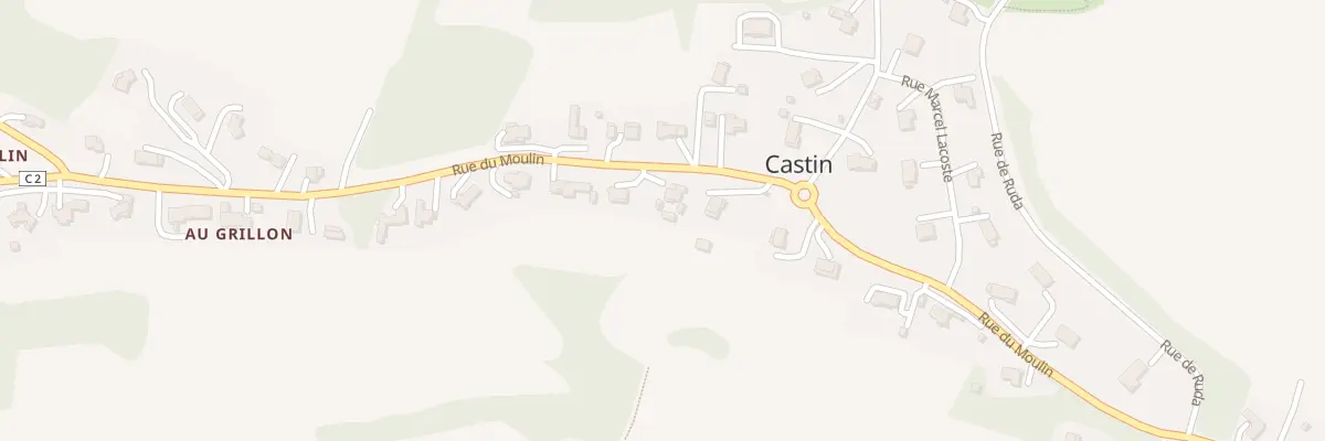 Plan du 27 Rue du Moulin à Castin
