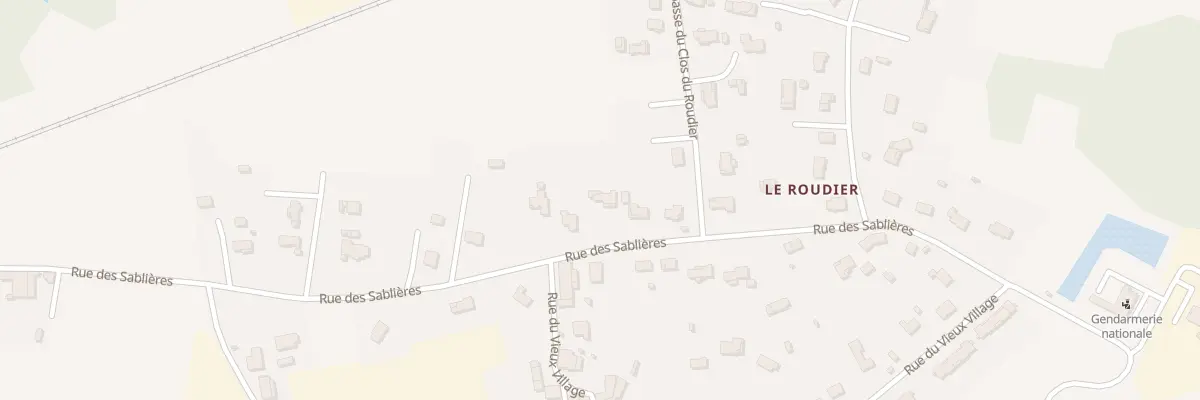 Plan du 29 Rue des Sablières à Saint-Astier