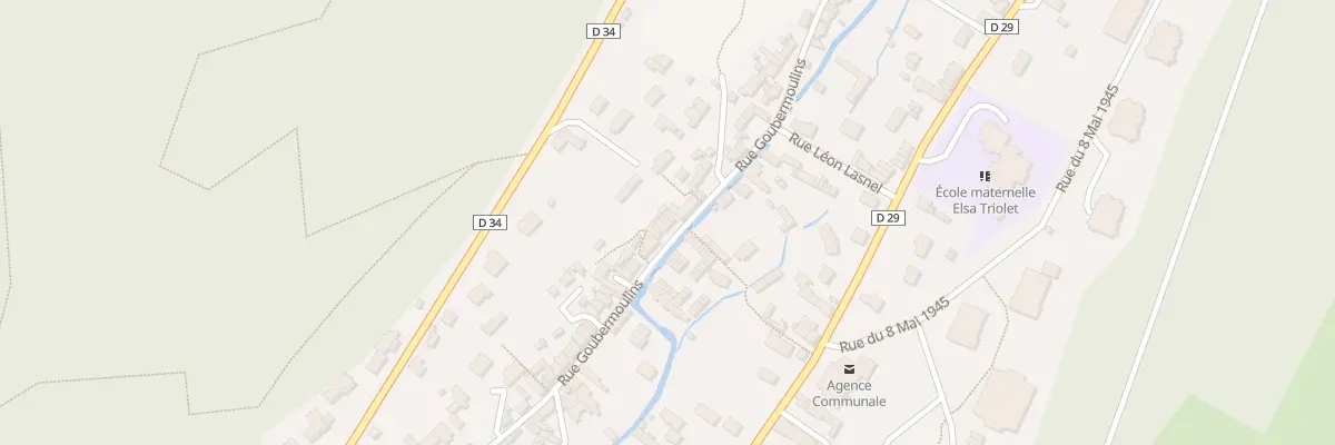Plan du 57 Rue Goubermoulins à Lillebonne