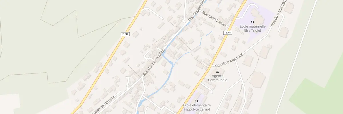 Plan du 68C Rue Goubermoulins à Lillebonne