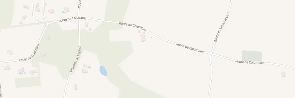 Plan du 759 Rte de Colombier à Conne-de-Labarde