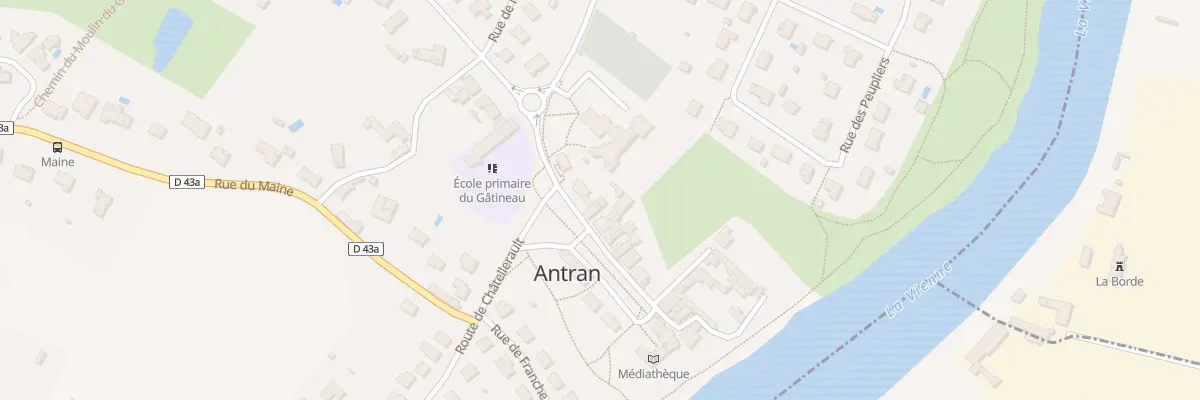 Plan du 5 Rue de la Place de l’Eglise à Antran