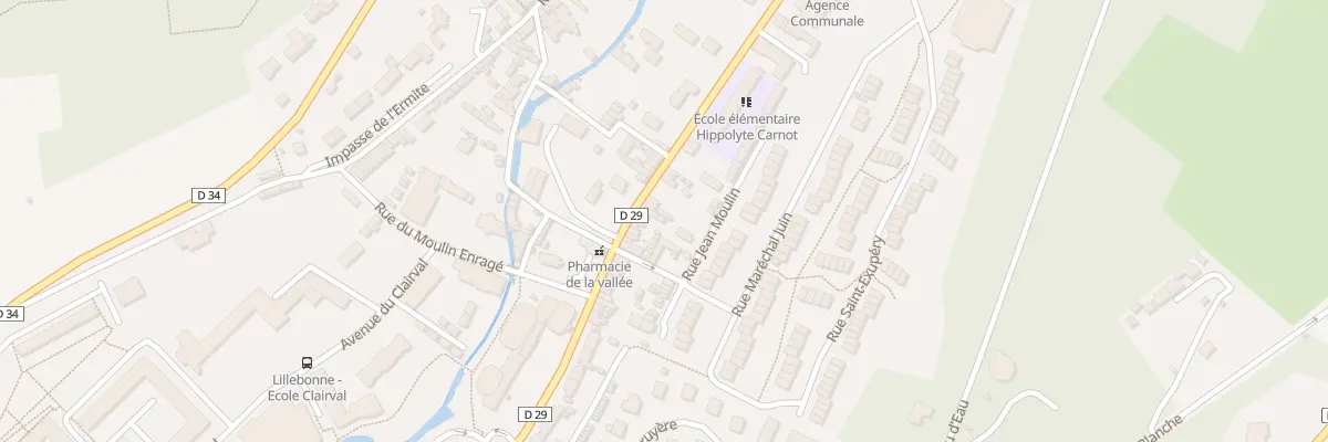 Plan du 40 Rue de la Liberation à Lillebonne
