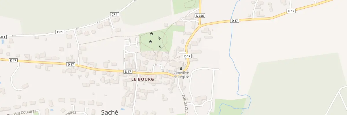 Plan du 9 Rue Principale à Saché