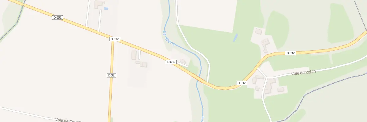 Plan du 5037 La Terrade à Aries-Espénan
