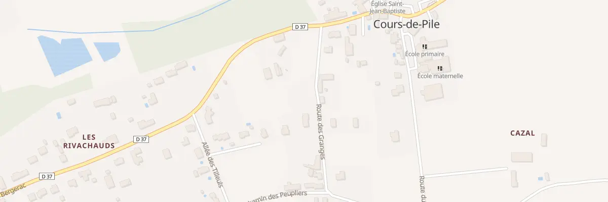 Plan du 199 Rte de Bergerac à Cours-de-Pile
