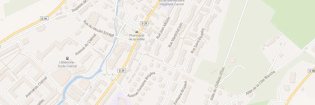 Plan du 32 Rue du Mal Juin à Lillebonne