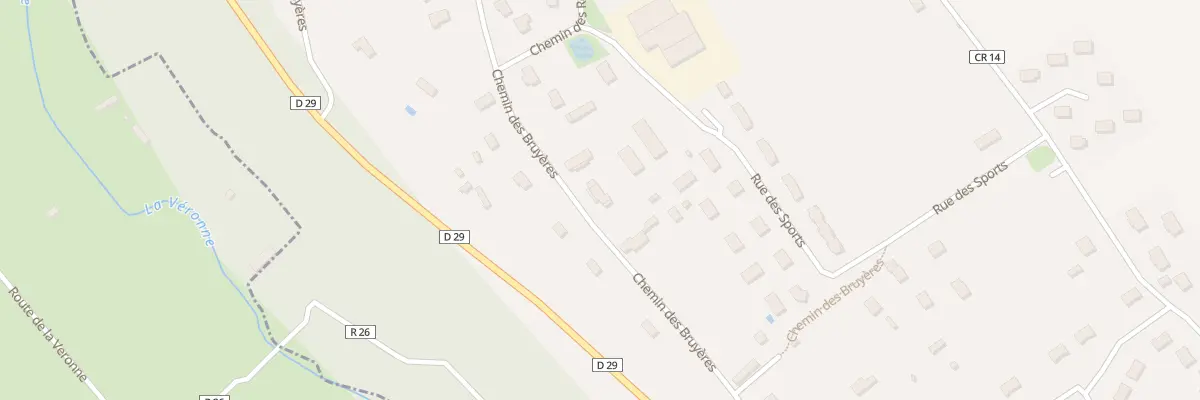 Plan du 388 Che des Bruyères à Campigny