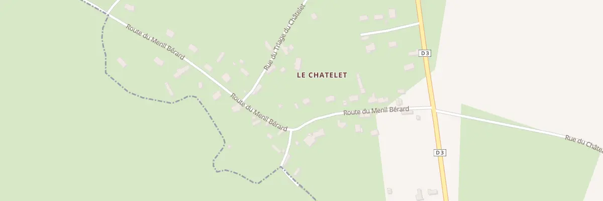 Plan du 35B Le Chatelet à Auguaise