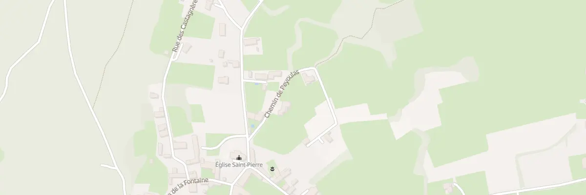 Plan du 5101 La Hourcade à Tibiran-Jaunac