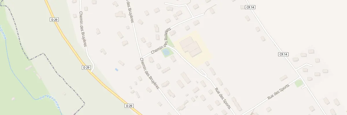 Plan du 437 Rue des Sports à Campigny