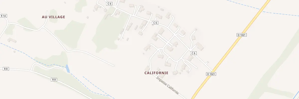 Plan du 6 Rue Plaine de Californie à Lasséran