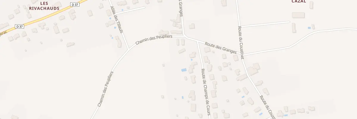 Plan du 300 Rte des Granges à Cours-de-Pile