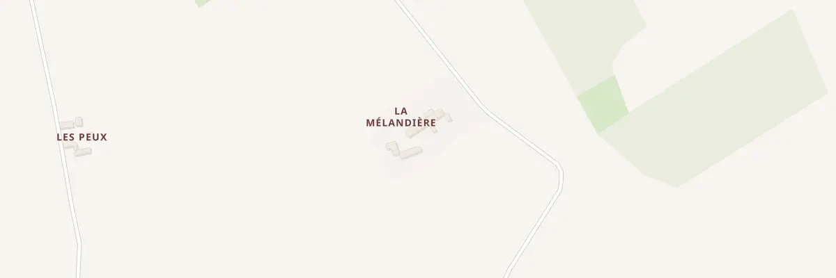 Plan du 134 La Melandiere à Ports-sur-Vienne