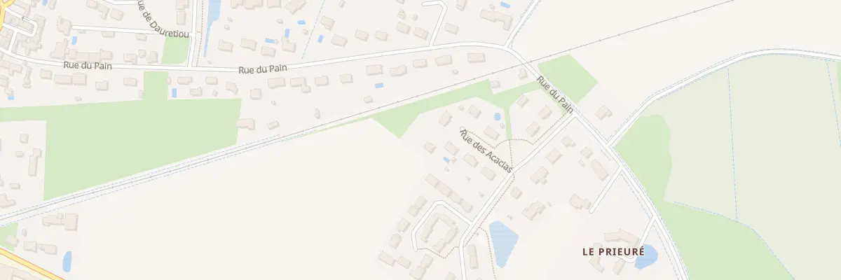 Plan du 7 Rue des Acacias à Druye