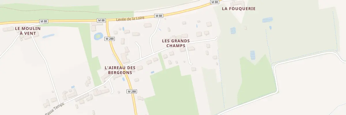 Plan du 12 All des Grands Champs à Berthenay