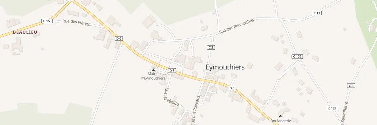 Plan du 357 Rte de Piégut à Eymouthiers
