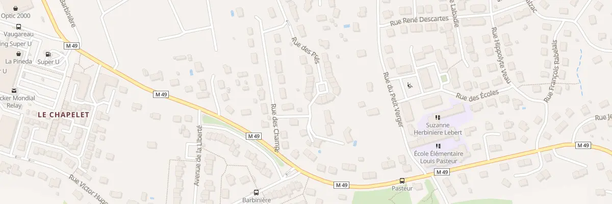 Plan du 4 Rue des Prés à Luynes