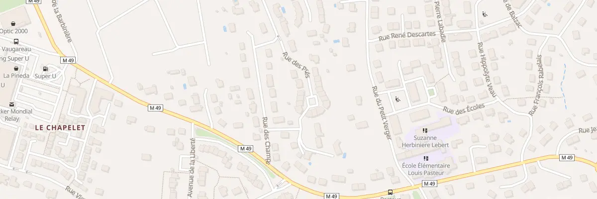 Plan du 8 Rue des Prés à Luynes