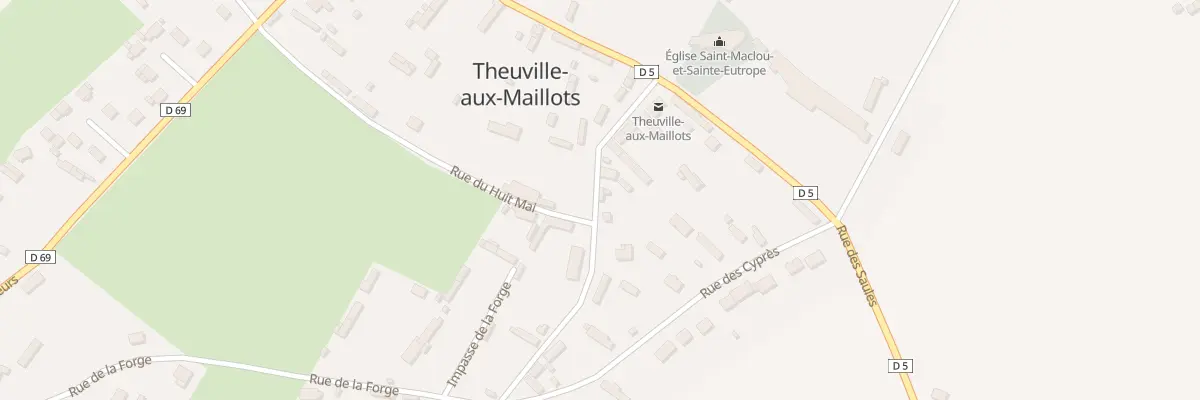 Plan du 21 Pl du Marronnier à Theuville-aux-Maillots