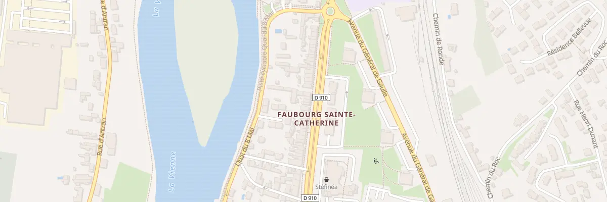Plan du 97 Av Jean Jaurès à Châtellerault