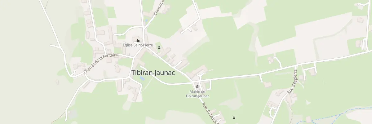 Plan du 5026 Le Village à Tibiran-Jaunac
