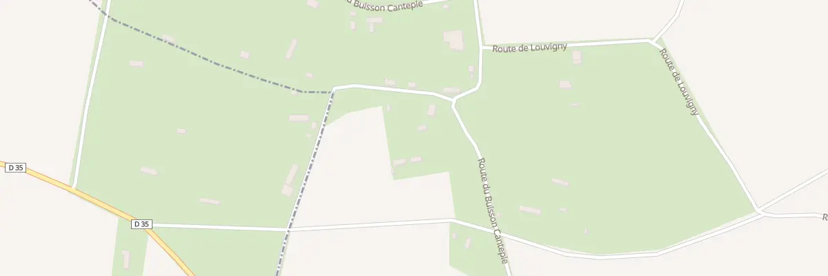 Plan du 1008 Rte du Buisson Cantepie à Saint-Agnan-de-Cernières