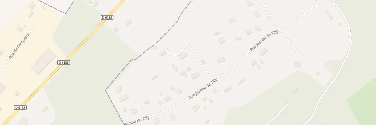 Plan du 244 Rue Jeanne de Tilly à Ferrières-Saint-Hilaire