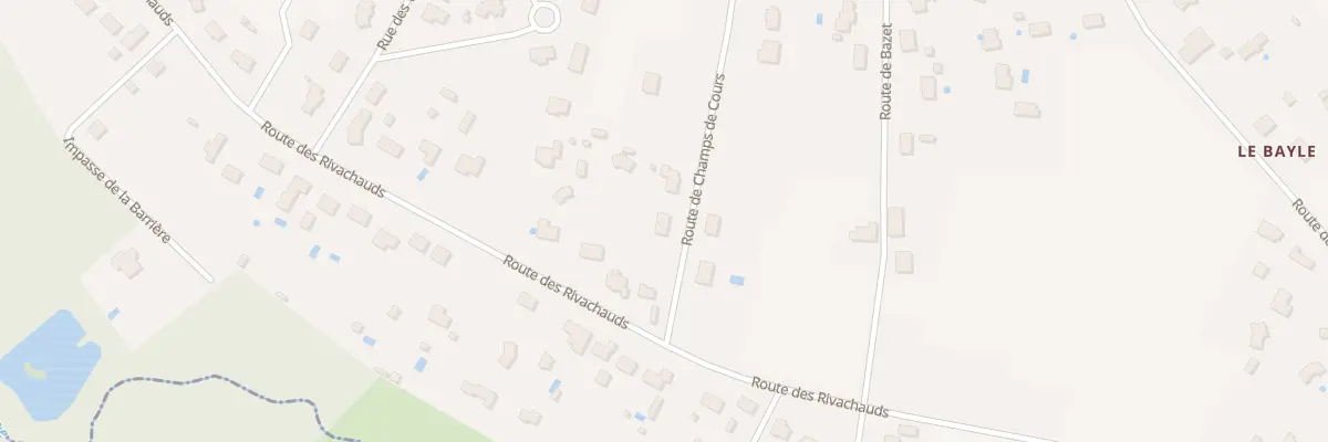 Plan du 620 Rte de Champs de Cours à Cours-de-Pile