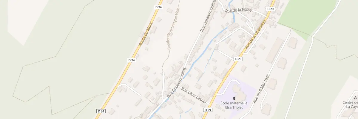 Plan du 91 Rue Goubermoulins à Lillebonne