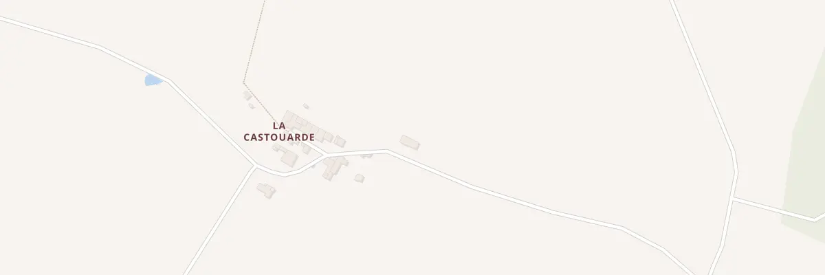 Plan du 3 Vge La Castouarde à Saint-Laurent-de-Jourdes