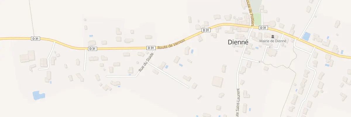 Plan du 1 Rue du Stade à Dienné