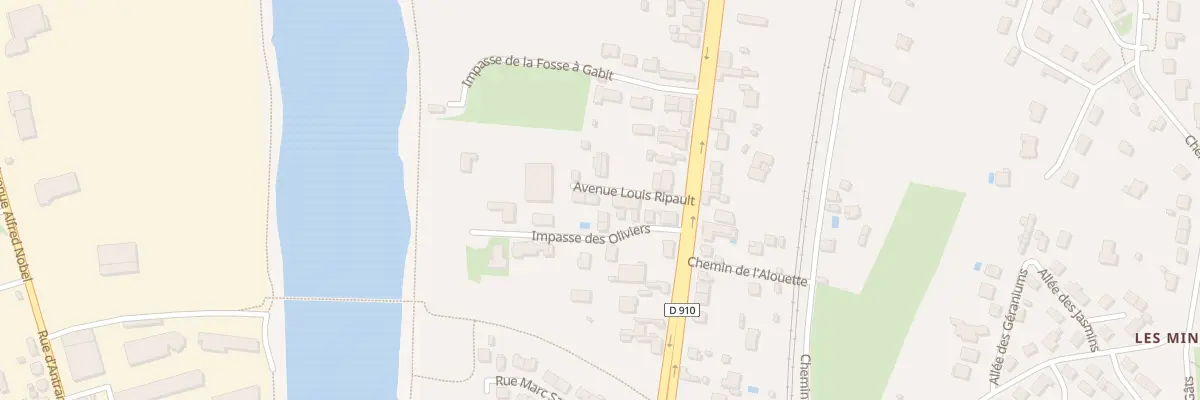 Plan du 77 Av Louis Ripault à Châtellerault