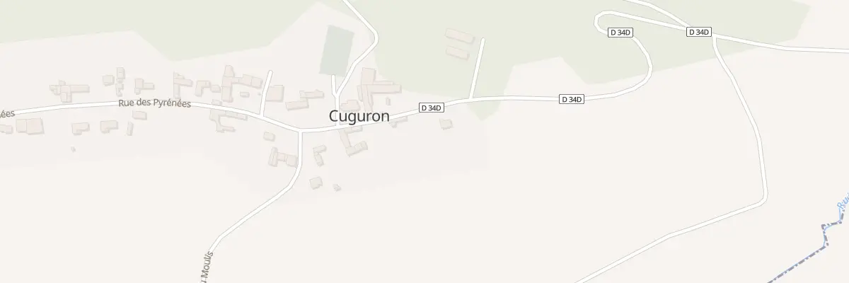 Plan du 3 Rue des Pyrénées à Cuguron