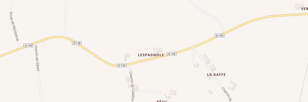 Plan du 3495 Rte de Villeneuve-sur-lot à Prayssas