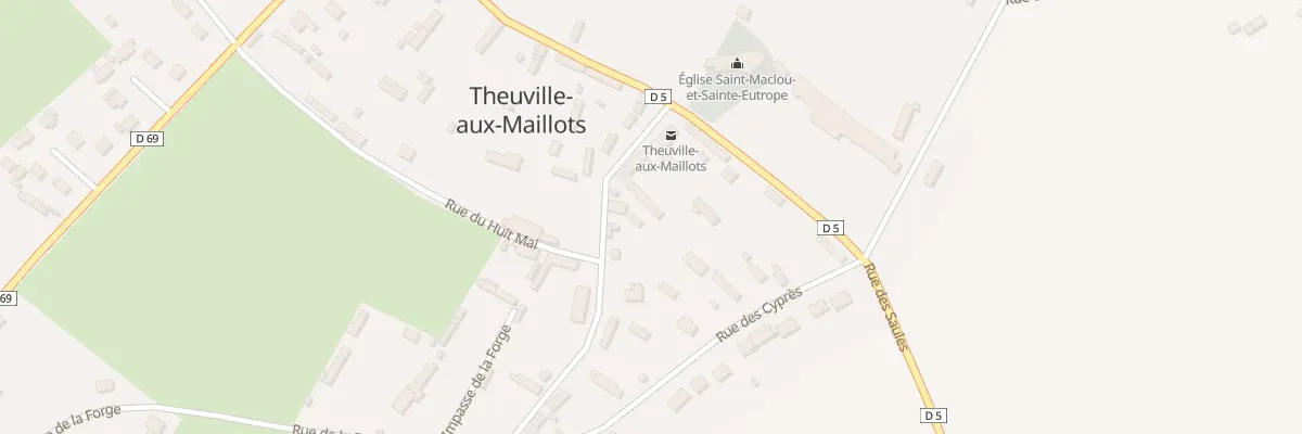 Plan du 15 Pl du Marronnier à Theuville-aux-Maillots